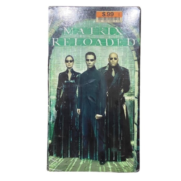 MATRIX RELOADED (VHS Tape, 2003) FACTORY SEALED! Keanu Reeves Wachowskis - Picture 1 of 5